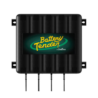 Battery Tender - 022-0148-DL-WH - 4 Bank International Battery Charger