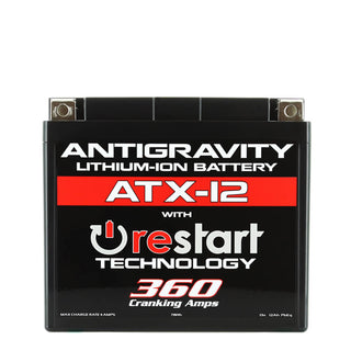 Antigravity Batteries - AG-ATX12-RS - RE-START Lithium-Ion Battery - YTX12 Case Style