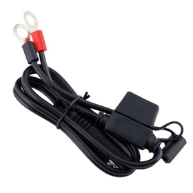 Battery Tender - 081-0069-6 - Quick Disconnect Lead with Snap Cord Connectors - Black