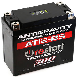 Antigravity Batteries - AG-AT12BS-RS - RE-START Lithium-Ion Battery - YT12-BS Case Style