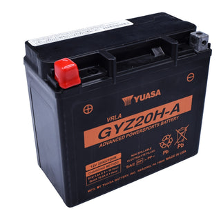 Yuasa - YUAM720GHA - Yuasa Battery GYZ20H-A Sealed Factory Activated
