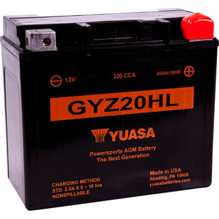 Yuasa - YUAM720GH - GYZ High Performance Maintenance Free Battery - GYZ20HL
