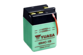 Yuasa - YUAM26C4B - Conventional 6V Battery - 6N4C-1B