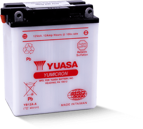 Yuasa - YUAM2212Y - Yumicron Battery - YB12A-A