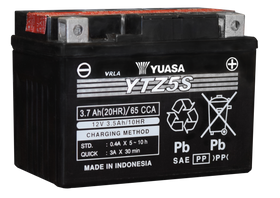 Yuasa - YUAM62TZ5 - Factory Activated Maintenance Free Battery - YTZ5S-BS