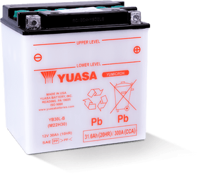 Yuasa - YUAM22H30 - Yumicron Battery - YB30L-B