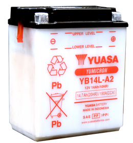 Yuasa - YUAM2214Y - Yumicron Battery - YB14L-A2