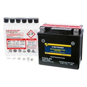 Fire Power - CTX5L-BS - Sealed AGM Battery