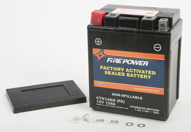 Fire Power - CTX14AH-BS(FA) - Factory Activated Maintenance Free Sealed Battery