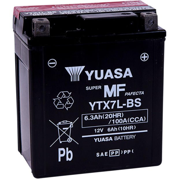 Yuasa - YUAM327BS - Maintenance Free Battery - YTX7L-BS