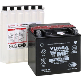 Yuasa - YUAM3RH4L - Maintenance Free Battery - YTX14L-BS