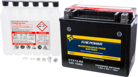 Fire Power - CTX12-BS - Sealed AGM Battery