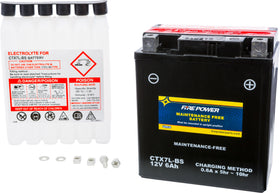Fire Power - CTX7L-BS - Sealed AGM Battery