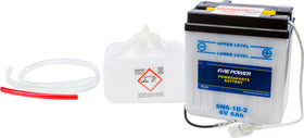 Fire Power - 6N6-1D-2 - Conventional 6V Standard Battery with Acid Pack