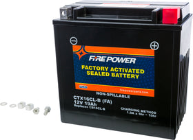 Fire Power - CT16CL-B-BS(FA) - Factory Activated Maintenance Free Sealed Battery