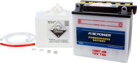 Fire Power - 12N7-4B - Conventional 12V Standard Battery with Acid Pack