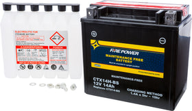 Fire Power - CTX14H-BS - Sealed Battery