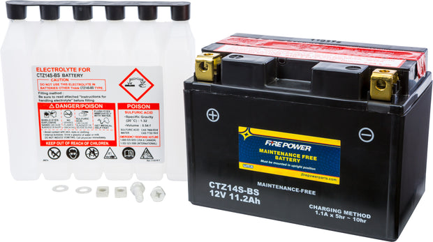 Fire Power - CTZ14S-BS - Sealed AGM Battery