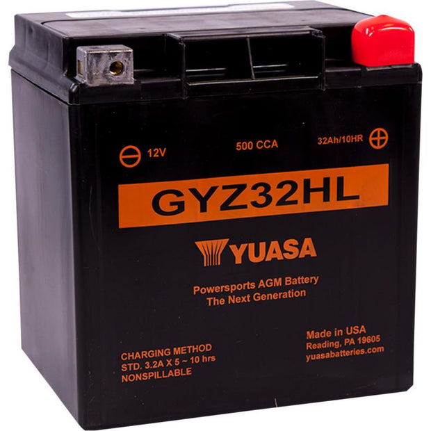 Yuasa - YUAM723GHL - GYZ High Performance Maintenance Free Battery - GYZ32HL