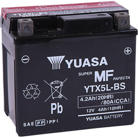 Yuasa - YUAM32X5B - Maintenance Free Battery - YTX5L-BS